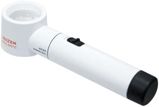 Reizen Maxi-Brite Illuminating Stand Magnifier 8X - 1.4 inch -35MM Lens - Very Brite Illumination