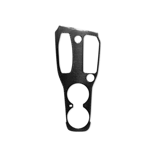 Soft Carbon Fiber Central Control Gear Shift Panel Decorative Frame Compatible for Audi RS E-tron GT 2023(LHD)