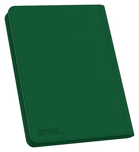 Image of Ultimate Guard Zipfolio 360 - 18 Pocket Xenoskin Green