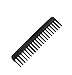 Magic 10 Piece Professional Styling Comb Set, Black