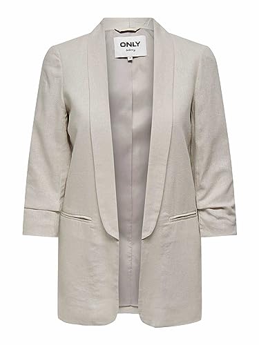 ONLELLY-Caro 3/4 Linen Blazer TLR NOOS