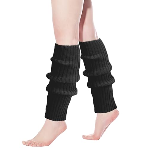 Image of 80s White Leg Warmers for Women - Winter Long Leg Warmers, 80s Outfit