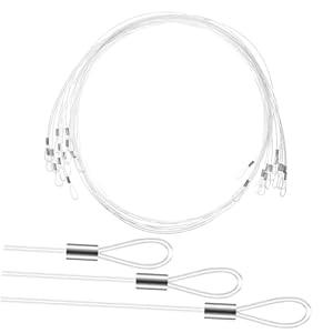 Cimaxic K153A Gardinendrahtseil-Set 12 Stück