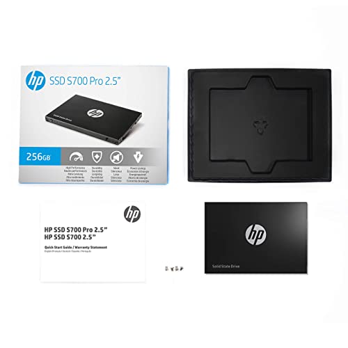 Hp S700 Pro 2.5 256Gb Sata Iii 3D Nand Tlc Internal Solid State Drive (Ssd) 2Ap98Aa#Abl #TOP5
