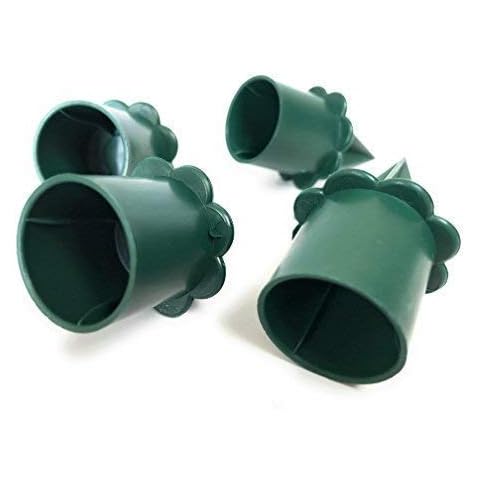 INERRA Green Plastic Candle Holder 22mm Cover