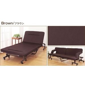 Amazon｜折りたたみソファーベッド (シングルサイズ) スチール
