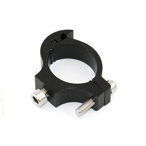 Soporte de faro para motocicleta abrazadera ajustable de 26-32 mm de acero negro