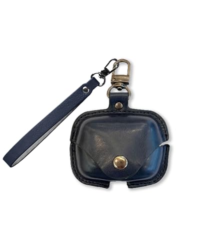 Funda para Shokz OpenDots 2 en silicona con textura de piel azul