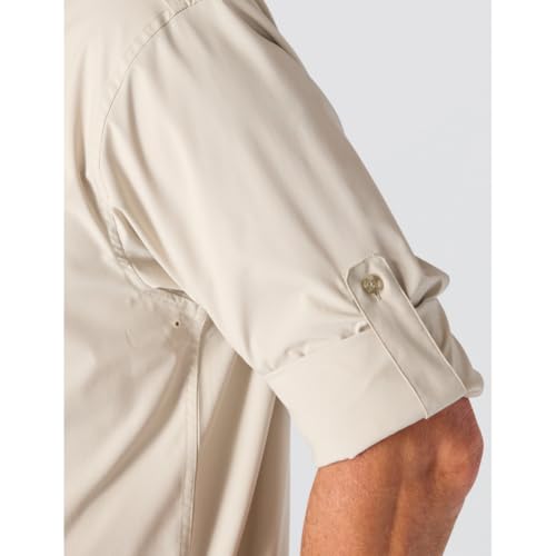 Carhartt Men's Force Sun Defender Relaxed Fit Lightweight Long-Sleeve Shirt, Cobblestone, X-Large - image 6