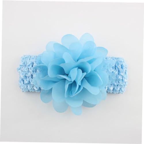Wakauto 10pcs Adjustable Chiffon Flower Headbands for Soft Stretchy Hair Bands with Design Comfortable Headwraps for Photography and Daily Wear4