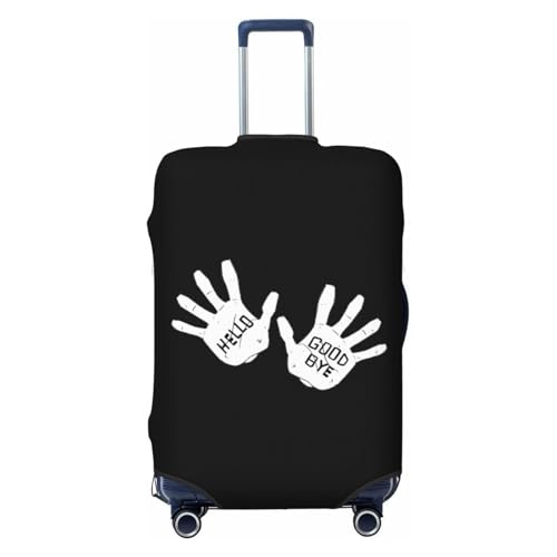 Umbrella-Academy - Klaus-Hands Travel Luggage Cover Suitcase Protector Fits 26-28 Inch Case(Black,L)
