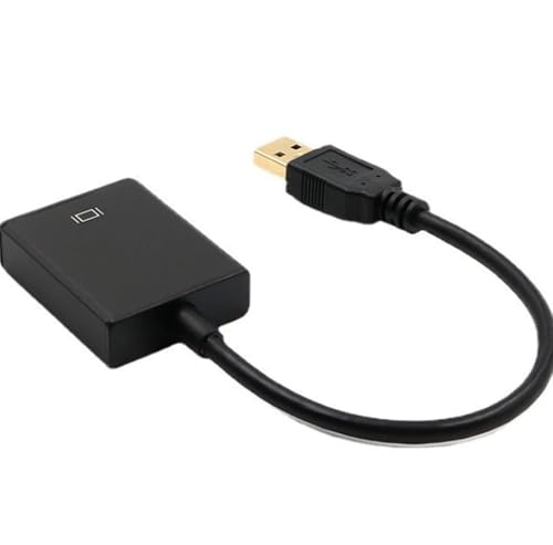 Quavendrix USB 3.0 to HDMI Converter for High-Definition Video Display on External Monitors TVs and Projectors