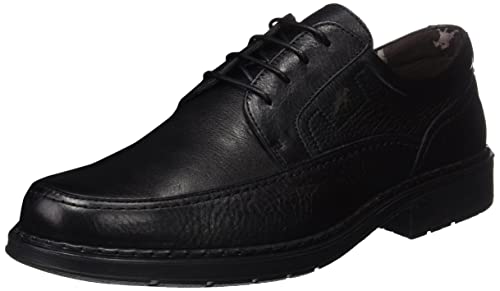 Fluchos Clipper Zapatos de Cordones Derby, Hombre, Negro (Negro 000), 44 EU (10 UK)