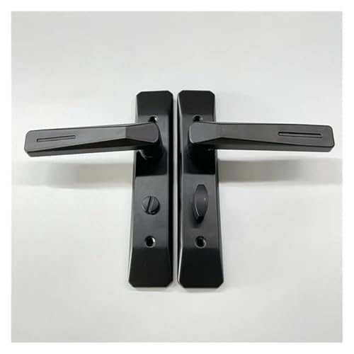 Serrure à poignée de sécurité sans clé métal durable 35mm pour porte - 4