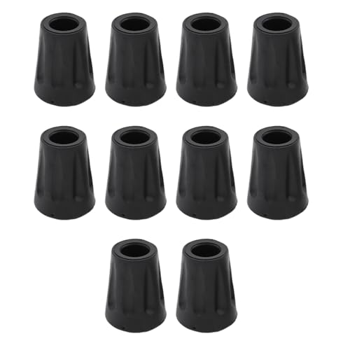 Hrtyvhin 10 lotes de Funda de para montañismo, Bastones nórdicos para Caminar, Almohadilla con Punta para montaña y Paseos, Tapas universales
