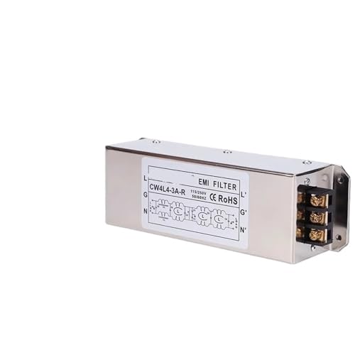 Filtro EMI monofásico de cuatro etapas CW4L4-20A-R supresor de ruido para corriente 220V