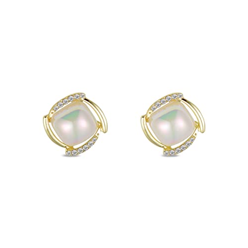 Boucles d'oreilles argent 925 anti-allergie strass perles légères