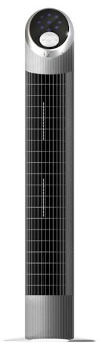 Miallegro 1760 Air Ionizer Tower Fan with Remote Control Oscillates Internally