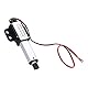 30mm DC 12V Linearaktuator Mini Electric Linear Motion Actuator Kurzschlussschutz T-Typ Schraube(Hub 30mm-30mm/s-20N)