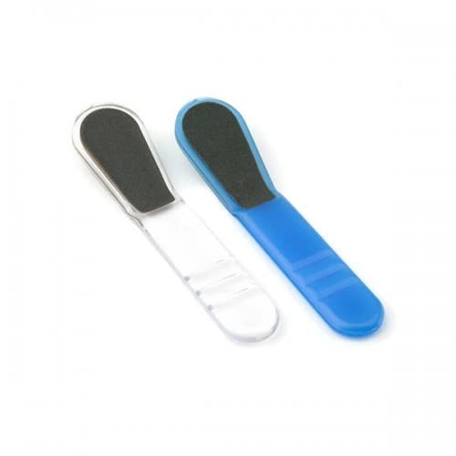 Filax Raspa para pies con doble superficie lijadora, accesorios profesionales para pedicura, herramienta para eliminar callos y piel muerta Cover