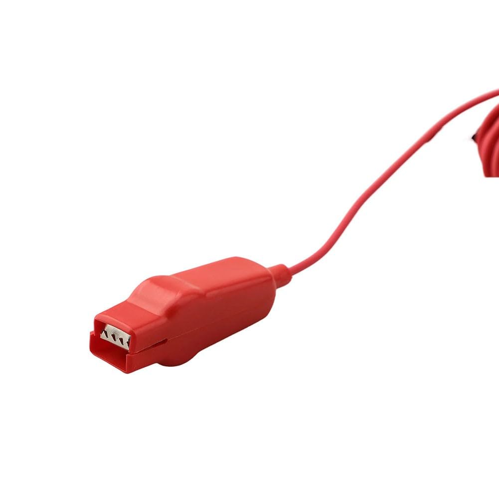 Digitales Erdungswiderstandsmessgerät, Zubehör mit 3 Prüfdrähten und 2 Hilfserdungsstäben, kompatibel mit Erdungsprüfern für Elektriker und Techniker