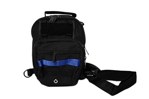 Pochette bandoulière en cuir souple noir pour ranger vos essentiels du quotidien