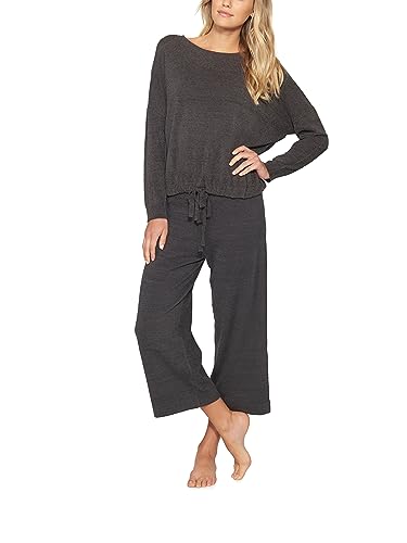 Barefoot Dreams CozyChic Ultra Lite Culotte Capri Pants - Medium