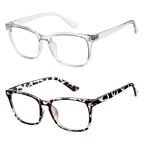 Image of Hycredi Kids Blue Light Blocking Glasses for Boys & Girls, Square Frame