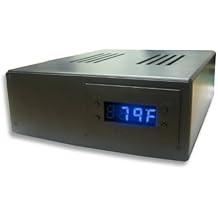 coolerguys Deluxe LED Programmable Thermostat Controlled Power Supply AC to DC Single Controller
