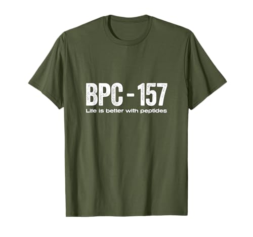 BPC 157 Peptide Tee - Peptide and Wellness Merch T-Shirt