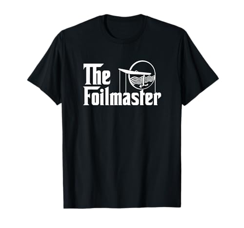 Follboard Surfing Funny Surfer E-Foil The Foilmaster Camiseta