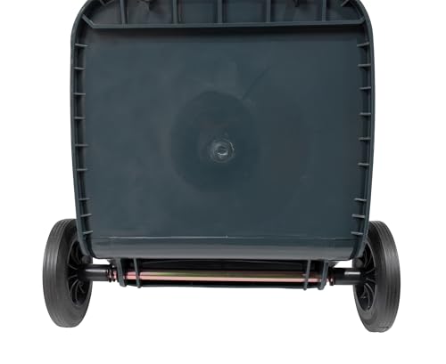 Image of Vestil TH-64-GY High Density Polyethylene 64 Gallon Trash Can Gray