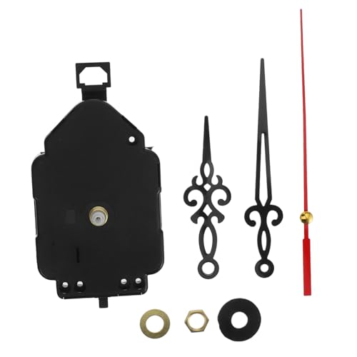 iplusmile 1 Juego De Mecanismo De Movimiento De Reloj De Péndulo De Cuarzo, Piezas De Reparación Diy, Movimiento De Relojes De Pared De Repuesto Con Manecillas Para Reparación De Relojes