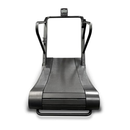 Image of Tru Grit Fitness Runner Manual Treadmill, Exercise Equipment, 6 Resistance Levels, LCD, for Runners and Fitness Enthusiasts - Black