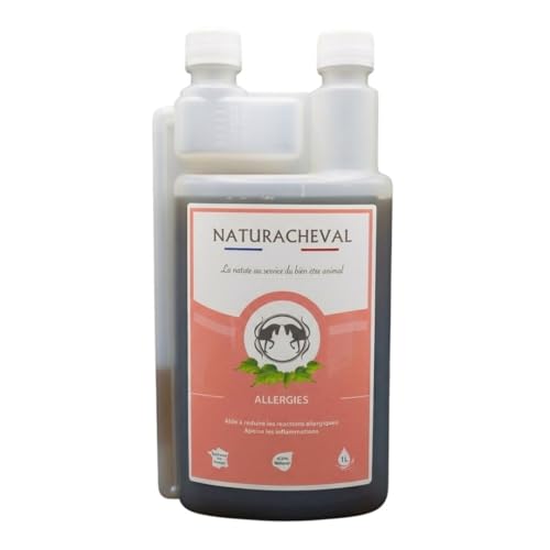NATURACHEVAL – Allergie Cheval & dermite – Complément Naturel Anti démangeaisons – Apaise irritations & réactions cutanées – Soutien immunitaire – Formule Plantes