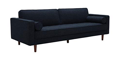 Amazon Brand – Rivet Aiden Mid-Century Modern Sofa Couch (86.6"W) - Wathet Blue #TOP28