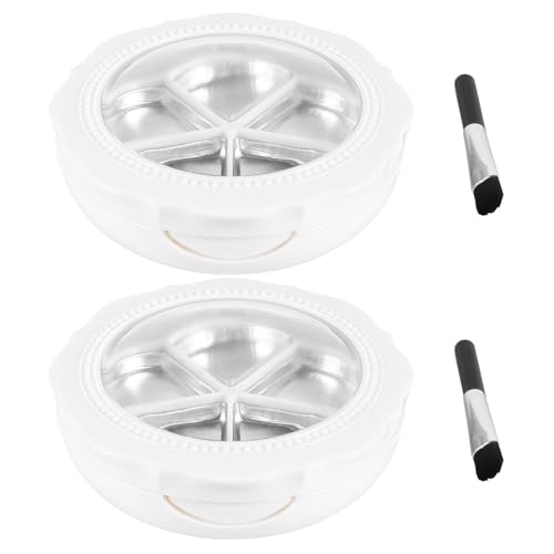 GALPADA �l�ߑւ��\�ȃA�C�V���h�E�P�[�X DIY�`�[�N�e�� �n�C���C�g�{�b�N�X �g�їp���C�N�A�b�v���[�{�b�N�X ���s �v���[���g���� 2�Z�b