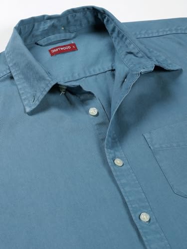 Image of Thomas Scott Men's | Solid | Full Sleeve | Slim Fit | 100% Cotton | Spread Collar | Casual Shirt