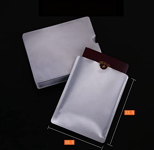 Anti Card Holder Business Card Package Bag Credit Card ID Anti Theft RFID Blocking Sleeve Shield Secure Holder Water Proof Protector Pack 10 Pieces4