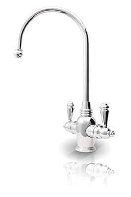 APEC Instant Hot and Cold Reverse Osmosis Drinking Water Dispenser Faucet Chrome (Arlington Faucet-HC-ARL-cm)