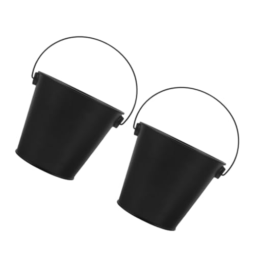 Artibetter 2 Piezas Cubos de Goteo para Barbacoa de Metal Cubos para Aceite y Grasa Resistentes y Fáciles de Limpiar para Parrillas al Aire