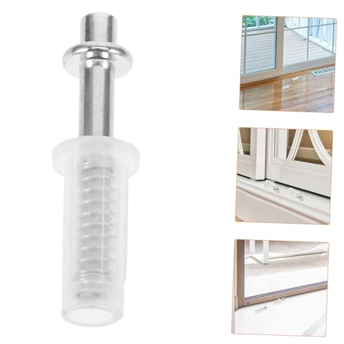 Kit de herrajes para puerta plegable 4 piezas con pivotes superiores para puertas dobles de clóset, accesorios de fácil instalación miniatura 7
