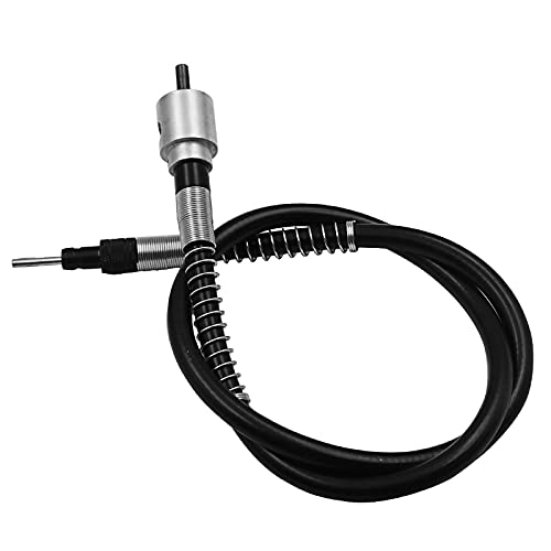 Tool Part for Rotary Angle Tool Flexible Shaft Fits Flex Shaft Key Drill Chuck Accessory Electric Drill Rotary Tool - (Color: Flexible Shaft)