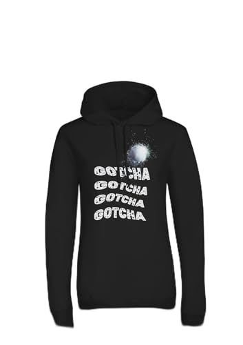 Sweat à capuche femme noir CodeLife Inspire XXL, hoodie coton confortable pour l'hiver