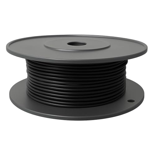 MGI SpeedWare Automotive Stranded Copper Wire, Cross-Linked High-Temperature GXL (12ga - 100ft, Black)
