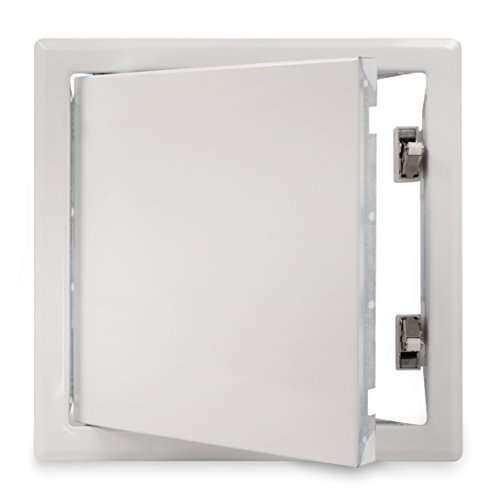 MW multi werkzeug Revisionstür 600 x 600 mm Schnappverschluss (push to open) Stahl verzinkt weiß pulverbeschichtet 60 x 60 cm Cover