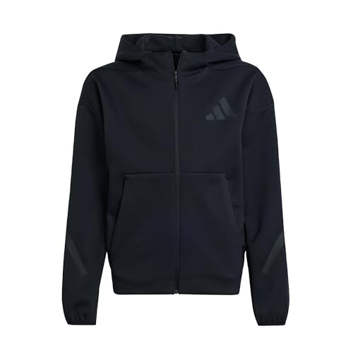 adidas Z.N.E Full Zip Sweatshirt 9-10 Years Black