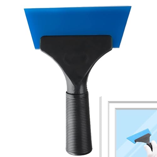 Samuliy Escobilla de ducha – Escobilla de ducha para puertas de cristal | Escobilla de goma para limpiar ventanas, herramienta para limpiar puertas, baños, azulejos y ventanas de coche