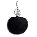 Schlüsselanhänger plüsch Ball Taschenanhänger Perle Bommel Keychain Elegant Plüsch-Kugel Auto-Anhänger Pompom Weich Schlüsselring, (2)