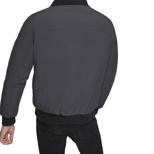 Image of Calvin Klein Men's Flextech Solid Bomber Jacket